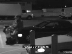KiloPanties presents: Voyeur cocksucking fun in the parking lot