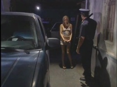 KiloPanties presents: Police officer gets a blowjob from skinny girl