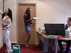 KiloPanties presents: Boss fucks secretary and maid