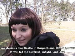 KiloPanties presents: Bitch stop - pregnant hitchhiker fucked