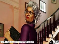 KiloPanties presents: I fucked my granny neighbor (big black ass)
