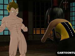 KiloPanties presents: 3d toon ebony babe eaten out and fucked