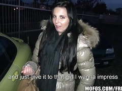 KiloPanties presents: Public pickups - young czech exhibitionist fucks for cash