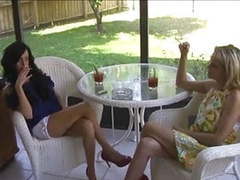KiloPanties presents: Hot milf cougars smoking sex threesome