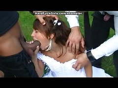 KiloPanties presents: The groom the bride fucked hard in the woods