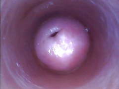 KiloPanties presents: Kira - kinky selfie (endoscope pussy cam video)