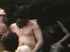 KiloPanties presents: Interracial orgy with black midget