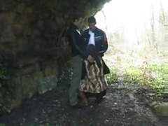 KiloPanties presents: Cassie, fucked in pantyhose in forest