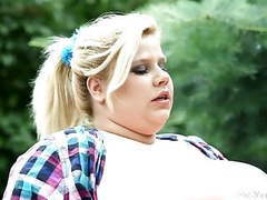 KiloPanties presents: Busty and beautful bbw rebecca punishes sub