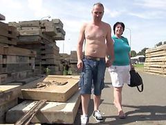 KiloPanties presents: Bbw mature outdoor sex