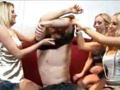 KiloPanties presents: Cfnm three blondes tease and jerk rockstar