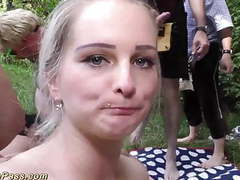 KiloPanties presents: Outdoor oktoberfest fuck orgy