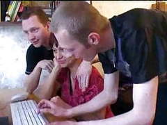 KiloPanties presents: Big titted hairy milf keeps her boys happy