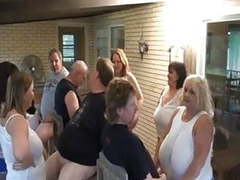 KiloPanties presents: Mature bbw sluts sucking cock in group fun
