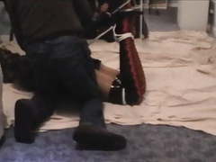 KiloPanties presents: Kathy hogtied and struggling