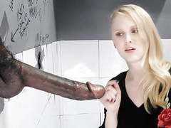 KiloPanties presents: Lily rader sucks and fucks big black dick - gloryhole
