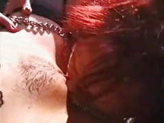 KiloPanties presents: Mature lesbian slave for my pervert wife. home made