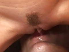 KiloPanties presents: Considerate lovers clean their own creampies.