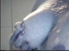 KiloPanties presents: Freckled redhead milf plays with her nipples in bath