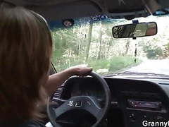 KiloPanties presents: 70 years old granny gets banged roadside