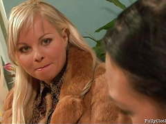 KiloPanties presents: Hot clothed sex with two gorgeous babes