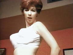 KiloPanties presents: Vintage huge tits lingerie striptease