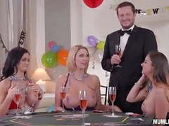 KiloPanties presents: News years party turns into group fuck