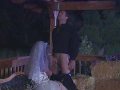 KiloPanties presents: The ebony bride with firm body takes the most cum on her