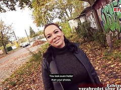 KiloPanties presents: German chubby housewife milf public pick up erocom date pov