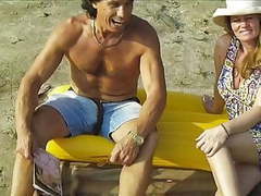 KiloPanties presents: Mature naked beach fuck