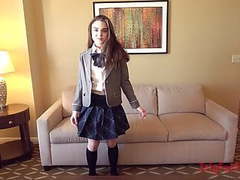 KiloPanties presents: I put a school uniform on a girl who just turned 18 yo, Nipples, Teen, Interracial, Softcore, HD Videos, Cosplay, 18 Year Old, School Uniform, Nude Teens, Porn for Women, Uniforms, American, Asian Guy White Girl, Interacial, 18 Yo Girl, 60 FPS, TripForFuc