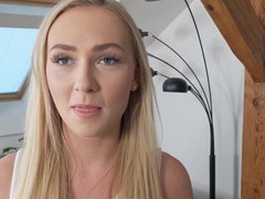 KiloPanties presents: Jenny wild enjoys while giving a nice blowjob before being fucked, Couple, Hardcore, Blondes, Blowjob, Fingering, Pussy, Shaved Pussy, Shorts, Doggystyle, Hot Ass
