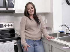 KiloPanties presents: Auntjudys - 43yo big ass milf brandi banks sucks your cock in the kitchen, Brunette, Hairy, Big Boobs, MILF, POV, HD Videos, PAWG, Big Tits, Big Ass, Big Booty, Porn for Women, Girl Masturbating, Big Tit MILF, Big Ass MILF, Hot MILF, Hairy MILF, Busty Mom