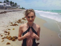 KiloPanties presents: Outdoor fucking with alicia williams getting cum on tits, Couple, Hardcore, Outdoor, Beach, Bikini, Lingerie, Blowjob, Pussy Licking, Missionary, Natural Tits, Cowgirl, Hot Ass, Pussy, Cum On Tits, Cumshot