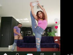 KiloPanties presents: Provocative latina roommate kira perez seduced a guy for sex, Couple, Hardcore, Latina, Flexible, Redhead, Jeans, Natural Tits, Pussy Licking, Pussy, Blowjob, Cowgirl, Asshole, Doggystyle