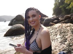 KiloPanties presents: Hot latin amateur picked up on the beach