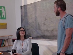 KiloPanties presents: Kinky math tutor jasmine jae loves giving head and having sex
