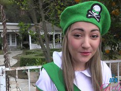 KiloPanties presents: Horny lily adams with natural tits enjoys while being fucked