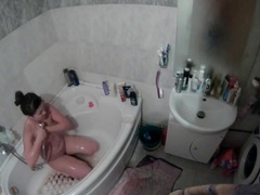 KiloPanties presents: Curvy naked girl takes a sexy shower