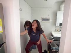 KiloPanties presents: My girlfriend discovers me being unfaithful in a hot call while we have her cousin in the guest room
