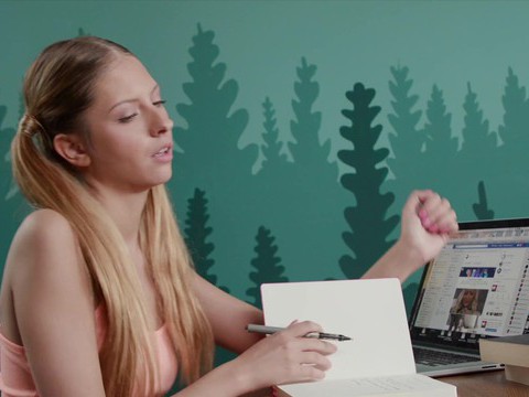 KiloPanties presents: Rebecca gets caught watching her boyfriend