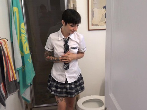 KiloPanties presents: Homemade pov video of short hair stevie moon getting fucked