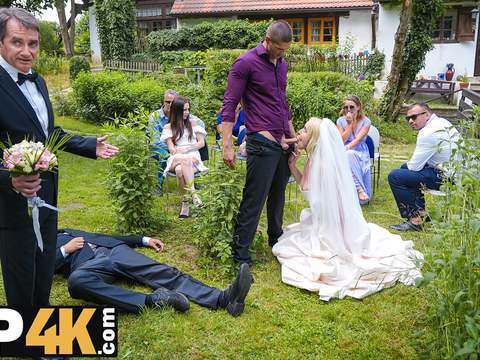 KiloPanties presents: Bride4k. runaway groom