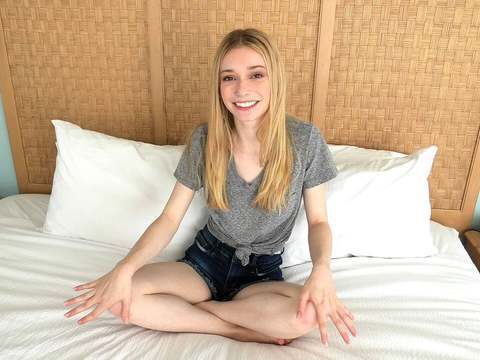 KiloPanties presents: Watch this skinny blonde 18 yr old fuck a fat 8 inch cock