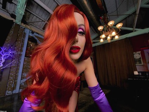 KiloPanties presents: Pov cosplay porn with jessica rabbit in hd porn