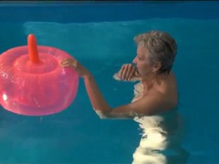 KiloPanties presents: Granny gives pussy pleasure with her toys