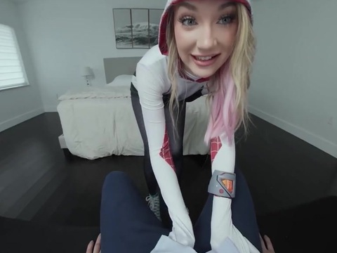 KiloPanties presents: Daisy lavoy as spider gwen stacy has been missing you