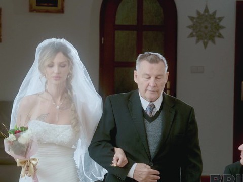 KiloPanties presents: Newly wedded bride olivia sparkle gives head and gets fucked