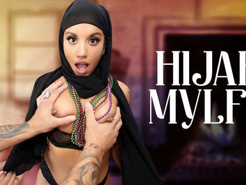 KiloPanties presents: Hijab stepmom is not too wild, so showing stepson forbidden parts of her body feels crazy taboo