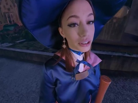KiloPanties presents: Laya rae as akko knows some naughty spells